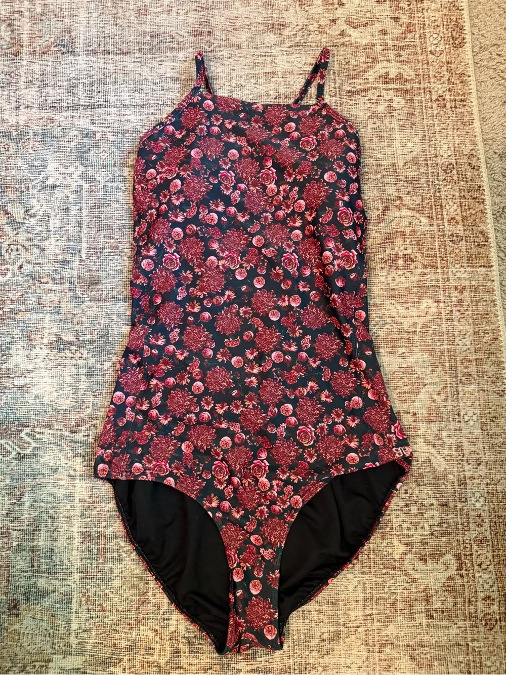 Albion Floral High Neck One Piece Swimsuit